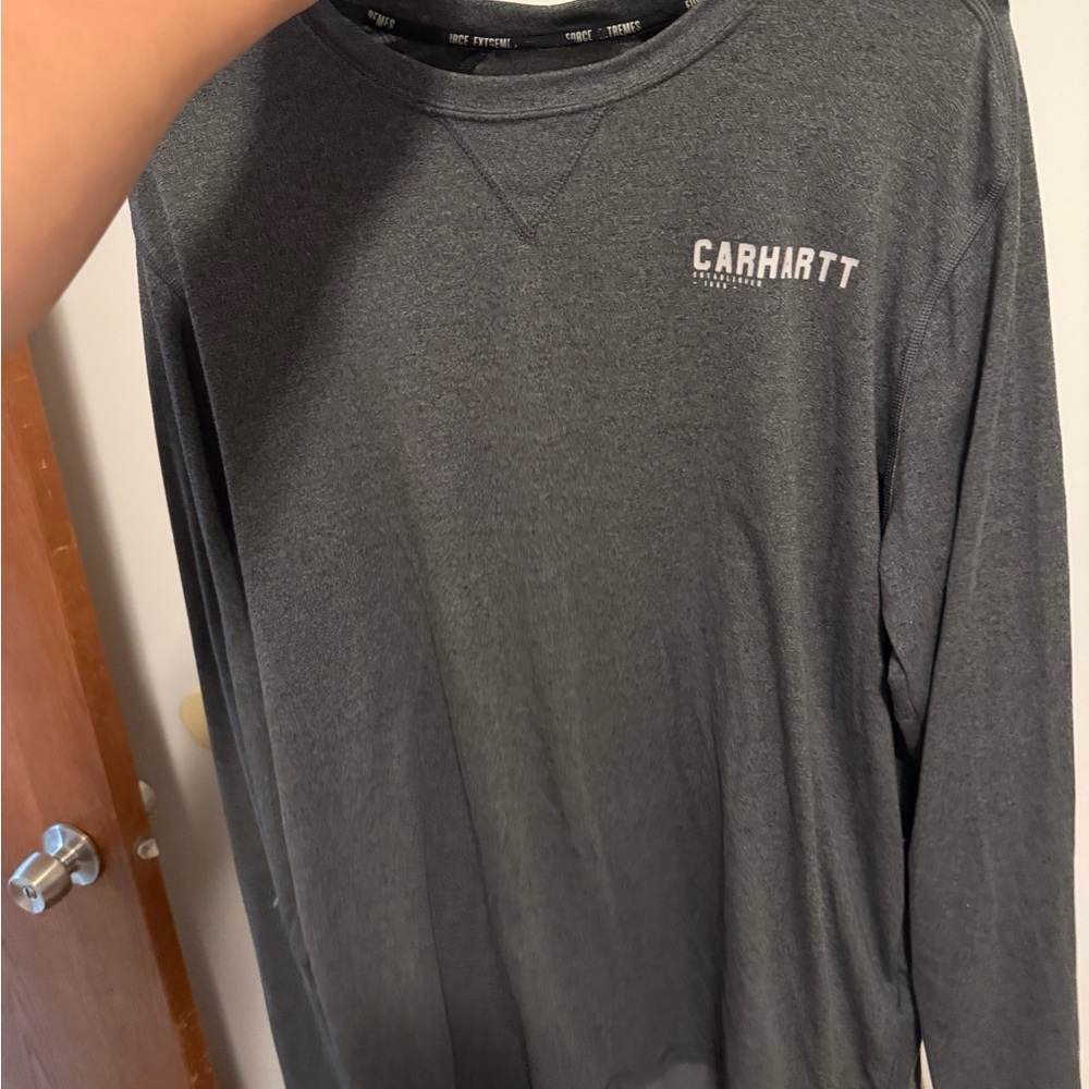 Carhartt Charcoal Relaxed Fit Long Sleeve